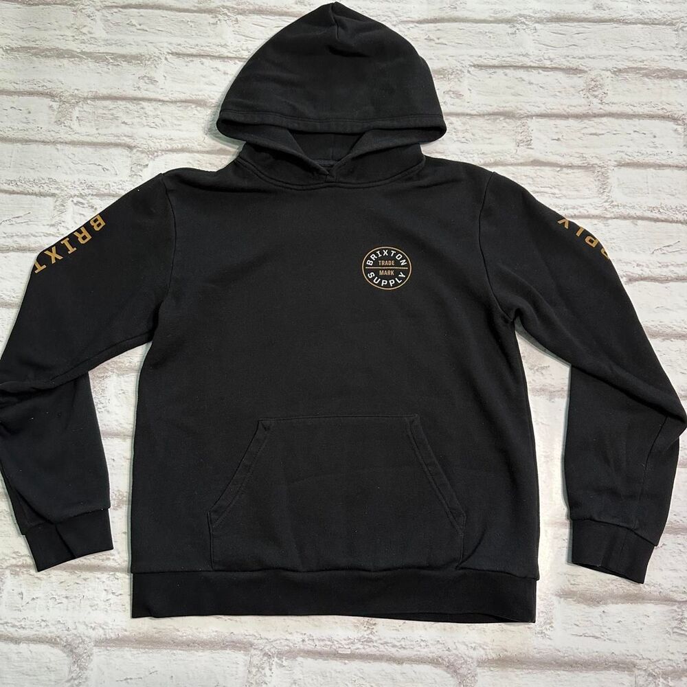 Brixton Men's Black Hoodie